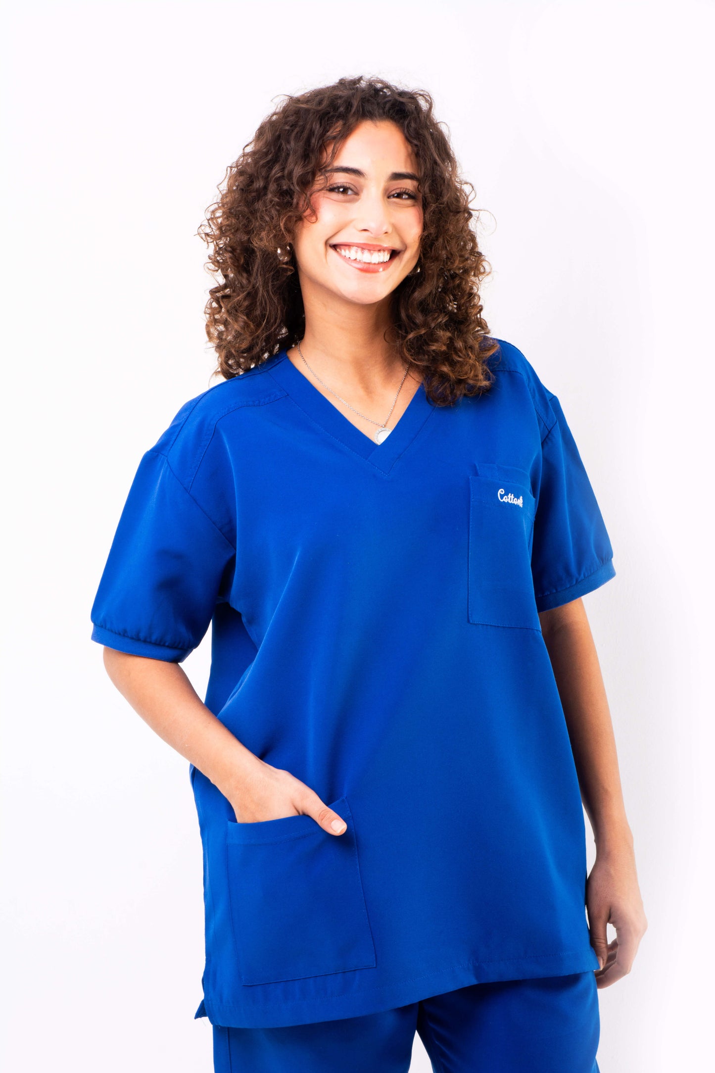Unisex Medical Scrub Set- Royal Blue