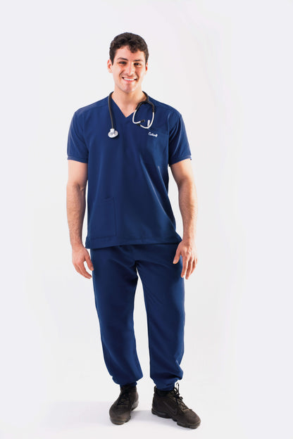 Unisex Medical Scrub- Navy Blue