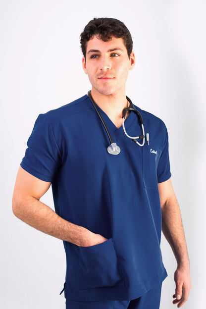 Unisex Medical Scrub- Navy Blue